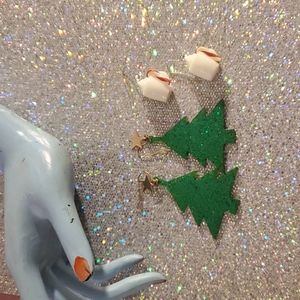 Holiday  earring lot